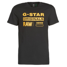 G-Star RAW Rövid ujjú pólók COMPACT JERSEY O Fekete EU S