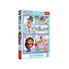Gabi babaháza egy játékos nap 2x70db-os puzzle - Trefl puzzle, kirakós