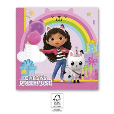 Gabi babaháza Friends szalvéta 20 db-os 33x33 cm FSC party kellék