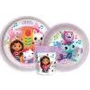 Gabi babaháza Gabi babaháza Wonderland csúszásmentes étkészlet, micro műanyag szett