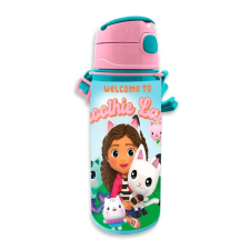 Gabi babaháza Smoothie Land alumínium kulacs akasztóval 600 ml kulacs, kulacstartó