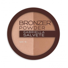 Gabriella Salvete Sunkissed Bronzer Powder Duo SPF15 bronzosító 9 g nőknek arcpirosító, bronzosító