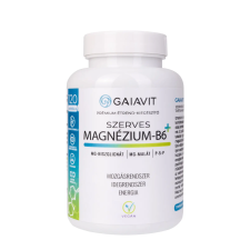 GAIAVIT Gaiavit szerves magnézium-b6+ komplex kapszula 120 db vitamin és táplálékkiegészítő