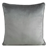  Gaja2 bársony párnahuzat Acélszürke 60x60 cm
