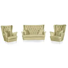  Gaja Kanapé Szett Karosszékekkel, Skandináv Stílus, Family Furniture bútor