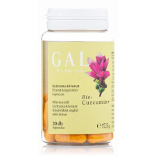 Gal bio curcumin+ kapszula 30 db vitamin és táplálékkiegészítő