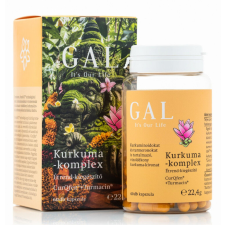 GAL Kurkuma-komplex 60 kapszula vitamin és táplálékkiegészítő