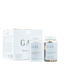 Gal + Multivitamin, 30 adag (Vízoldékony összetevők 2 kisebb kapszulában, amely a teljes) vitamin és táplálékkiegészítő