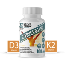 Gal Natur Tanya® Szerves D3 és K2-vitamin 100 db vitamin és táplálékkiegészítő