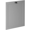 Gala-Meble Linea Grey D60FZW mosogatógép előlap, szürke / fehér