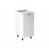 Gala-Meble Linea White D40S1 alsó konyhaszekrény, fehér / arany