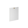 Gala-Meble Linea White D60FZW mosogatógép előlap, fehér / arany