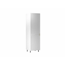 Gala-Meble Linea White D60Z-P-L alsó konyhaszekrény, fehér / arany bútor