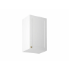 Gala-Meble Linea White G45 felső konyhaszekrény, fehér / arany
