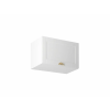 Gala-Meble Linea White G60KN felső konyhaszekrény, fehér / arany