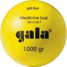 Gala Műanyag medicinlabda 1 kg medicinlabda