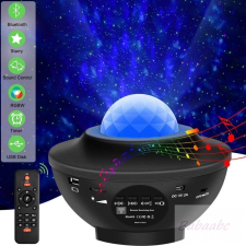  GALAXIS projector - csillagos ég party lámpa, távirányító+hangszóró BLUETOOTH party kellék