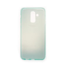 Galaxy Galaxy A6 Plus vékony szilikon hátlap, Kék tok és táska