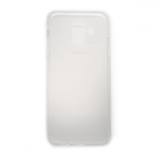 Galaxy Galaxy A6 vékony szilikon hátlap, Átlátszó tok és táska