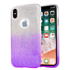 Galaxy Samsung Galaxy S10 Biling Ezüst-Lila szilikon tok tok és táska