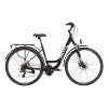  GALAXY TL620 női kerékpár fekete-fehér