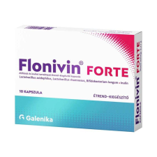 Galenika International Kft. Flonivin Forte kapszula élőflórával és inulinnal gyógyhatású készítmény