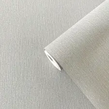 Galerie Textilhatású tapéta – szövött struktúrájú tapéta szürkésbeige szinben tapéta, díszléc és más dekoráció