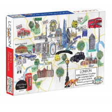 Galison 1000 darabos londoni térkép puzzle puzzle, kirakós