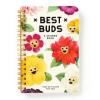 Galison Best Buds Googly Sticker Book – Brass Monkey (Pevná)