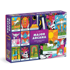 Galison Kétoldalas puzzle Major Arcana 500 db puzzle, kirakós