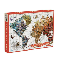 Galison puzzle Az aranylepke Wendy vándorlása 1000 db puzzle, kirakós