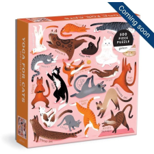 Galison Puzzle Jóga macskáknak 500 darab (9780735372276) puzzle, kirakós