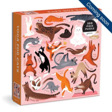 Galison Puzzle Jóga macskáknak 500 db puzzle, kirakós