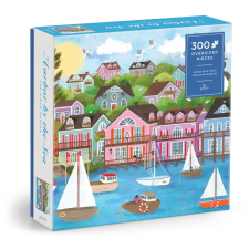 Galison Puzzle Prístav pri mori Joy Laforme 300 dielikov puzzle, kirakós