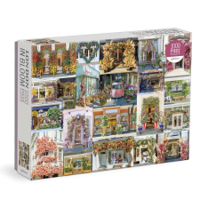Galison Puzzle Virágzó London 1000 db puzzle, kirakós