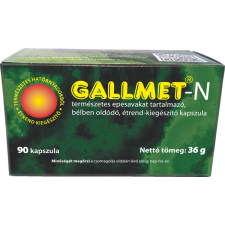  Gallmet-n kapszula 90 db 90 db vitamin és táplálékkiegészítő