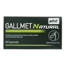 GALLMET-NATURAL KAPSZULA 60 DB gyógyhatású készítmény