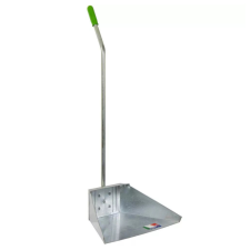 Galvanizált fém lapát, 75cm-es nyéllel (Karton - 12 db) takarító és háztartási eszköz