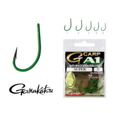 Gamakatsu A1 Carp Green Super 8 10db/cs horog