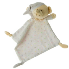  Gamberritos szundikendő pamut tetra csillag mintás maci szürke 10705 egyéb bébijáték