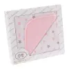 Gamberritos takaró dupla pamut 80x80cm csillag rózsaszín 10506