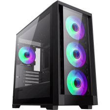 Gamemax DEFENDER TG Black (Defender TG Black) számítógép ház