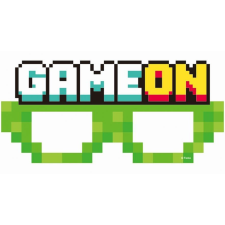 Gamer Game On maszk, álarc 6 db-os party kellék