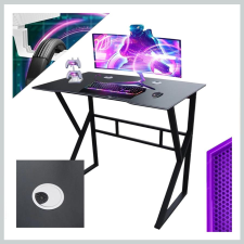 Gamer íróasztal fekete STL20CZ íróasztal