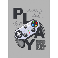 Gamer Player polár takaró 100x140cm lakástextília