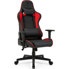 Gamer szék SENSE7 Spellcaster fotel fekete és piros. forgószék