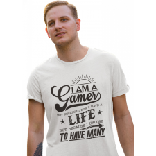  Gamer vagyok de nem azért mert nincs életem (2 féle) - Férfi Póló férfi póló