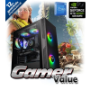  Gamer Value 12.gen konfiguráció - i3-12100F, 32GB DDR4 2666MHz RAM, 250GB M.2 (3000/3500), 1TB HDD, GT 1050Ti 4GB