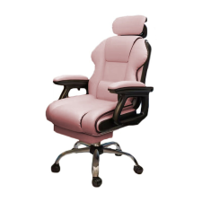  GamerElegance lábtartós szék pink forgószék