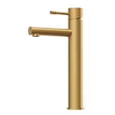 Gamma Roy Pro magas mosdó csaptelep szálcsiszolt arany, beépíthető csaptelep